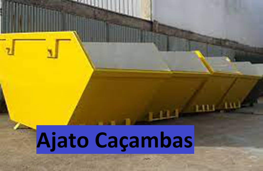 Locação de Caçambas em Contagem MG